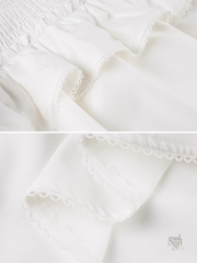 Truth Strapless Ruffled Mini Dress