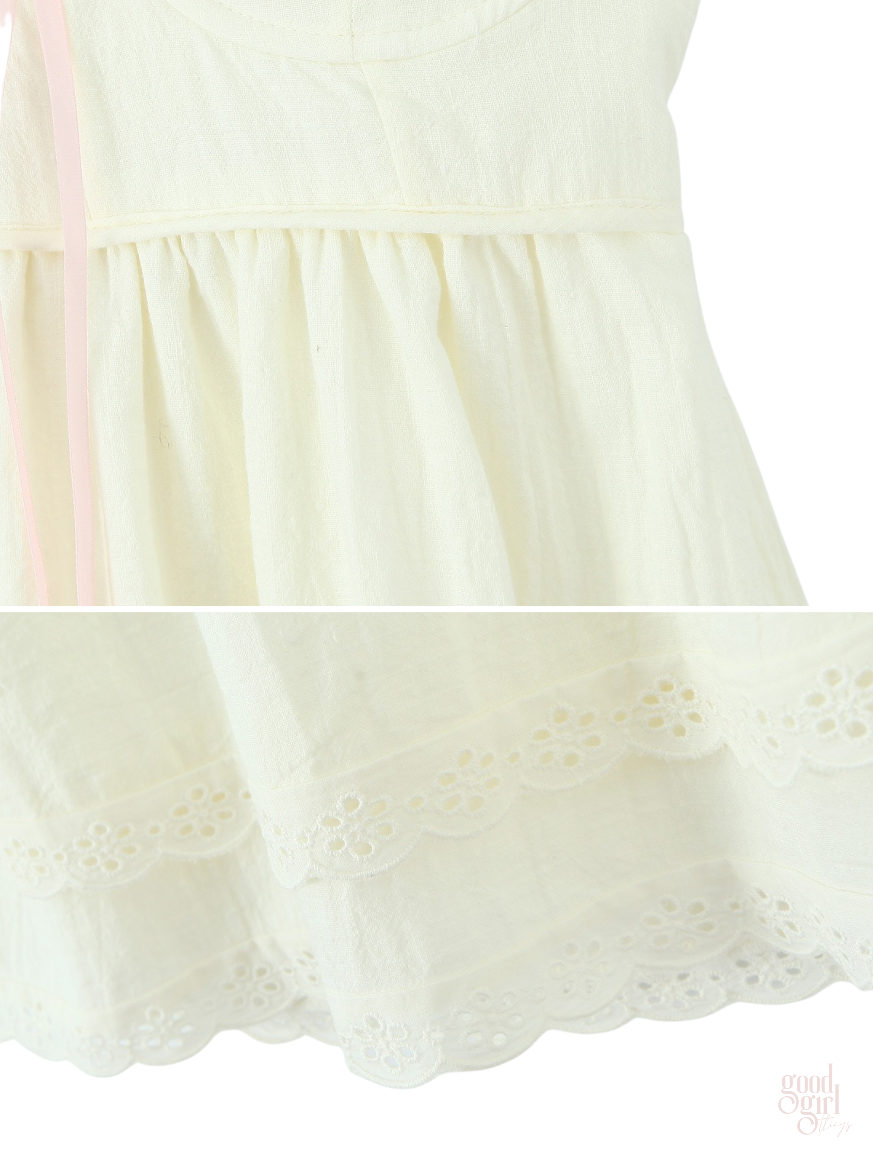 Hannah Lace Detailed Mini Dress