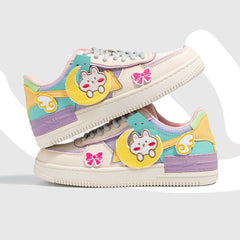 Pastel Cartoon Sneakers