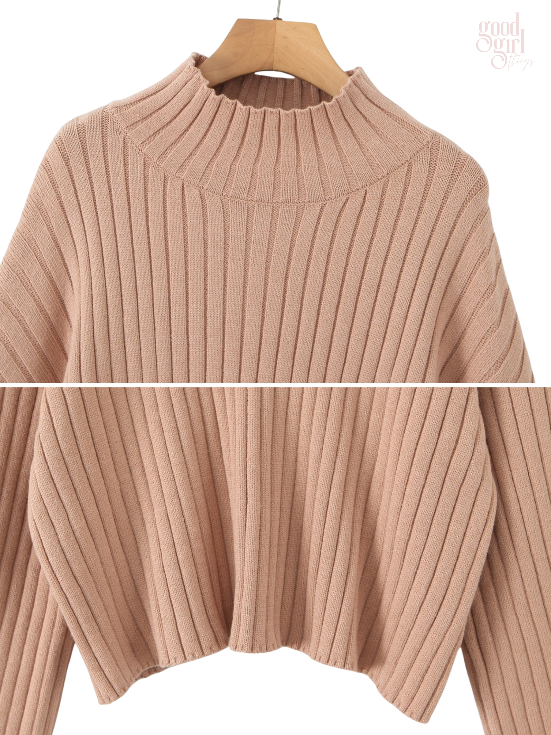 Vicky Knitted Mini Skirt & Sweater Set