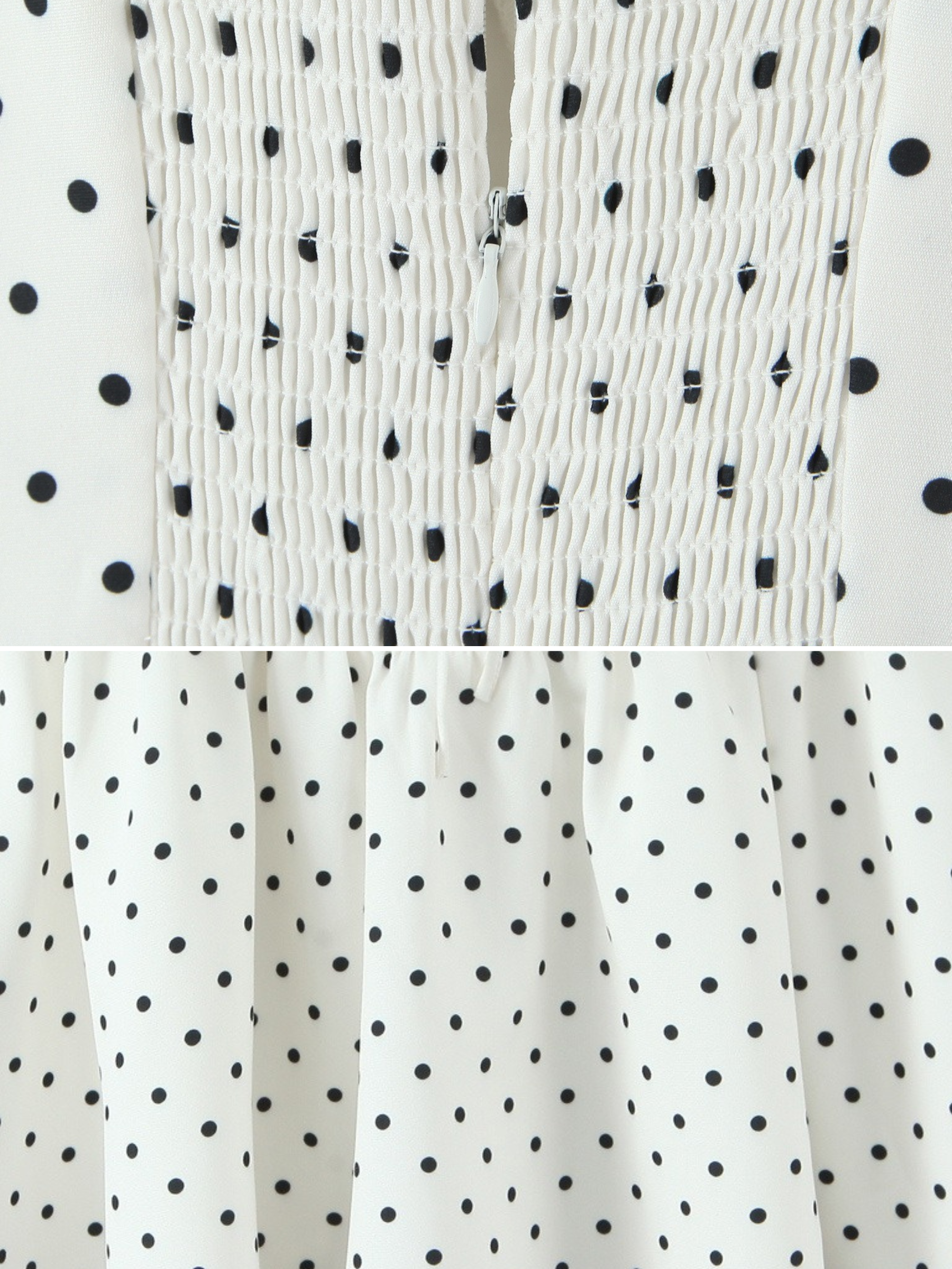Mia Polka Dot Vintage Mini Dress