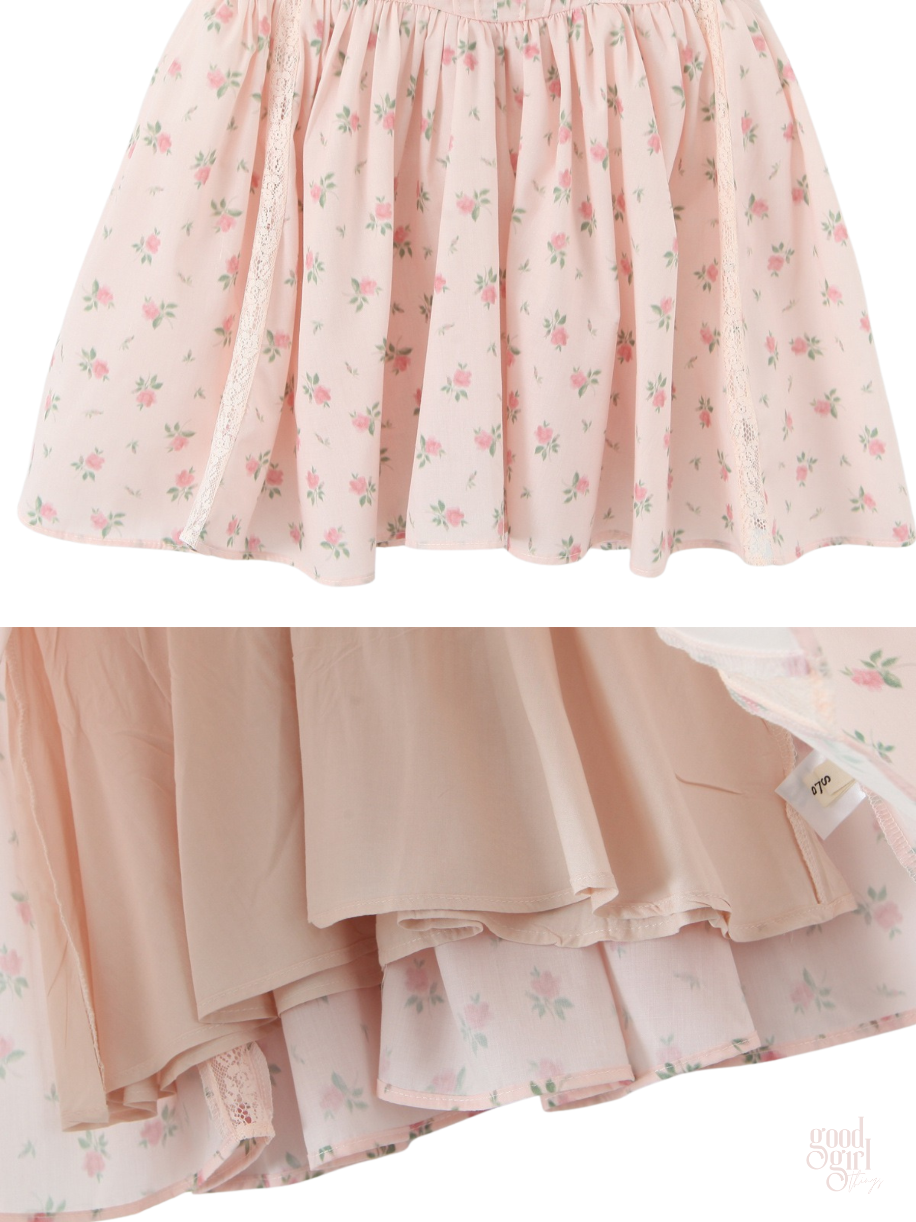 Stella Floral Corset-Style Mini Dress