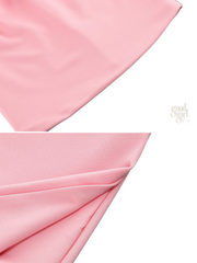 June Sculptural Backless Mini Dress