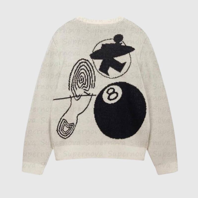 Street Chic Artistic Knit Sweater