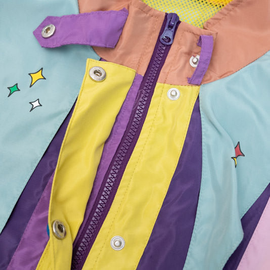 80's Kids Color Block Jacket