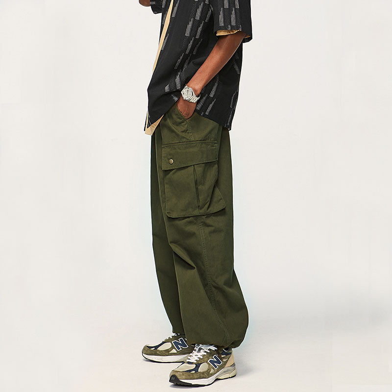 Side Pocket Patch Cargo Pants