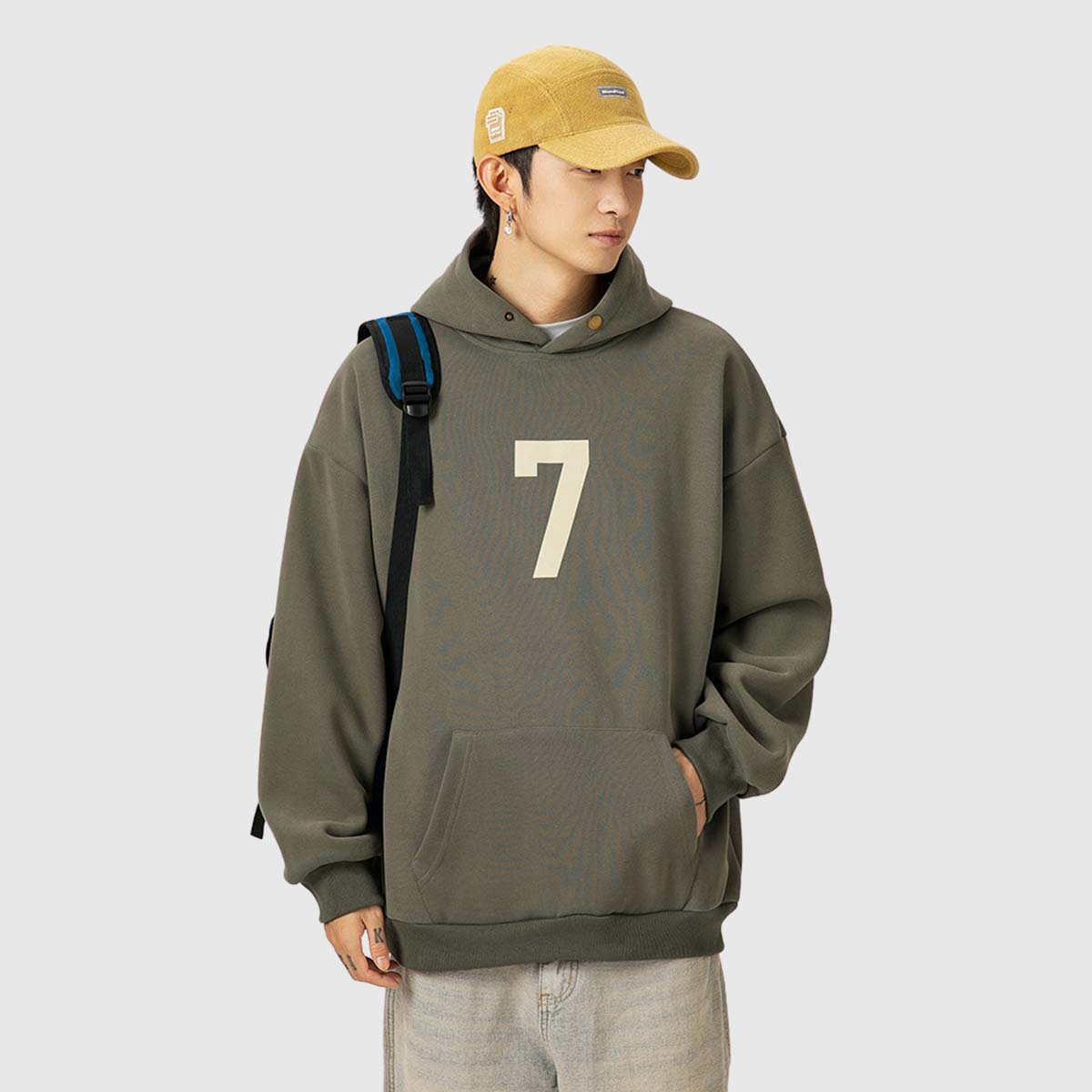 Number â€?â€?Print Hoodie