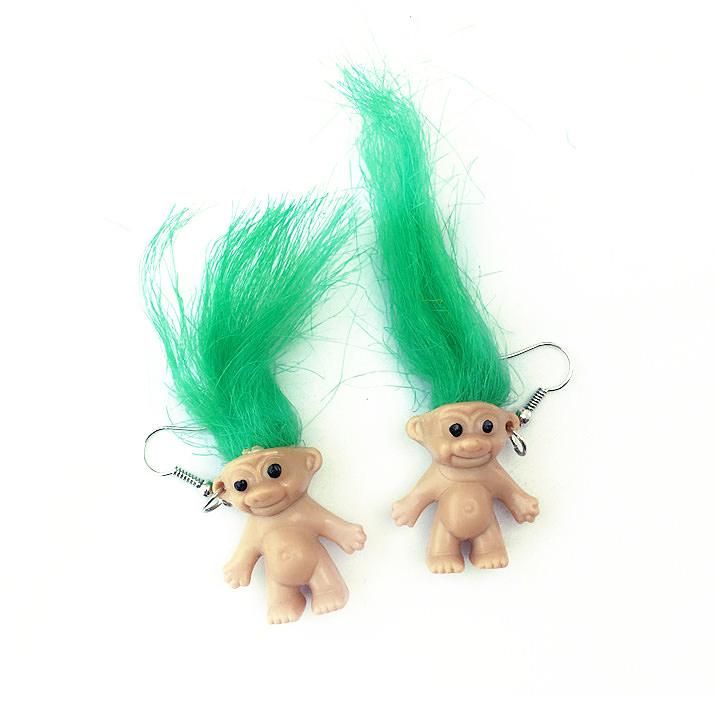 90's Fever Troll Earrings