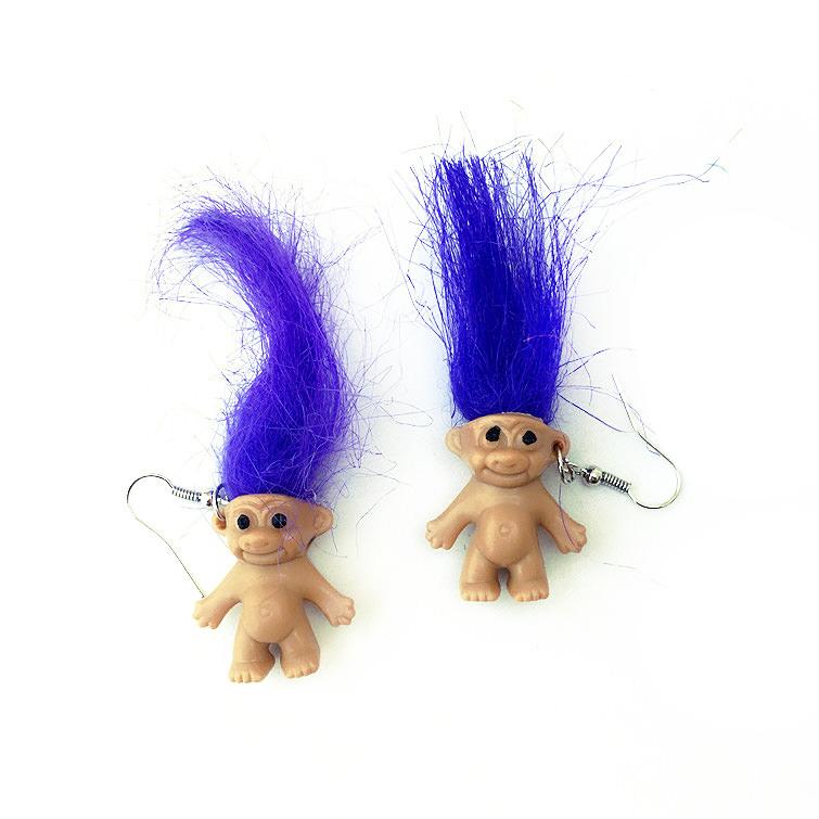 90's Fever Troll Earrings