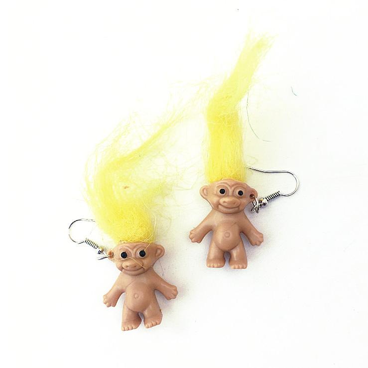 90's Fever Troll Earrings