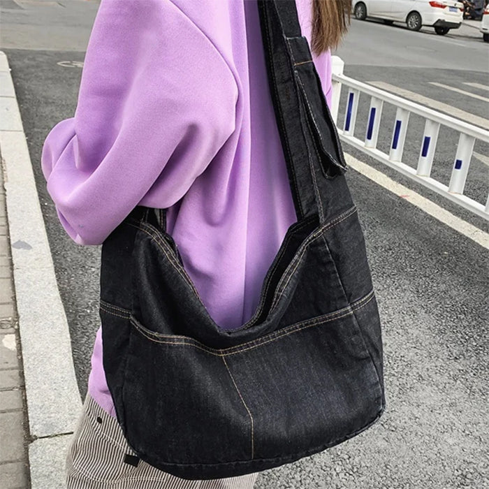 90's Denim Shoulder Bag