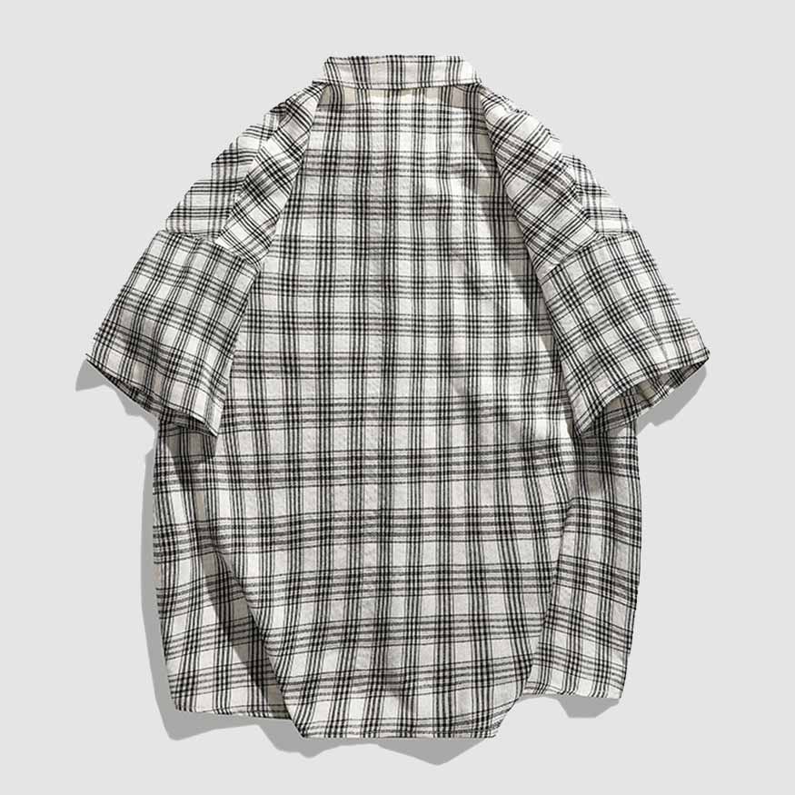 Vintage Loose Check Shirt