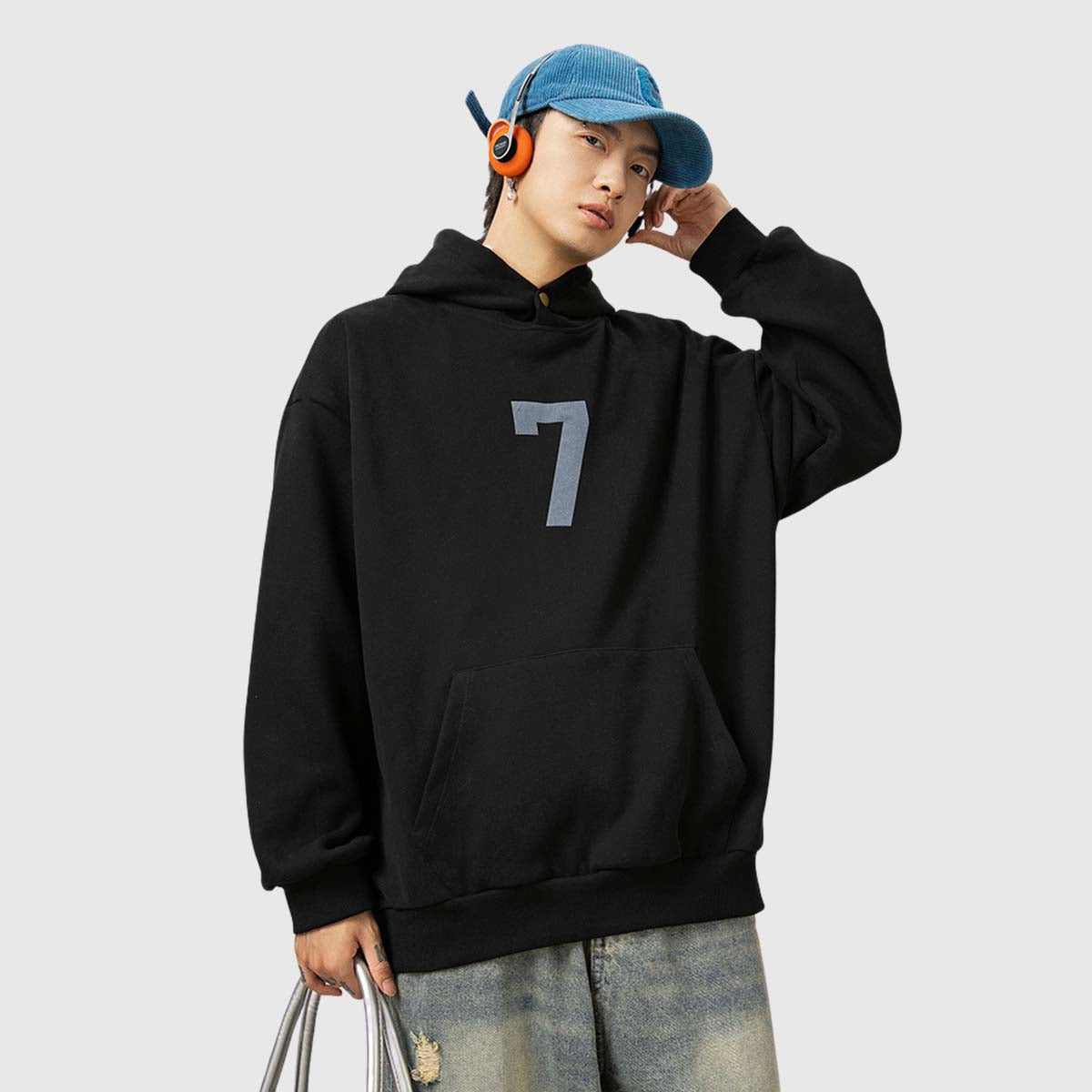 Number â€?â€?Print Hoodie