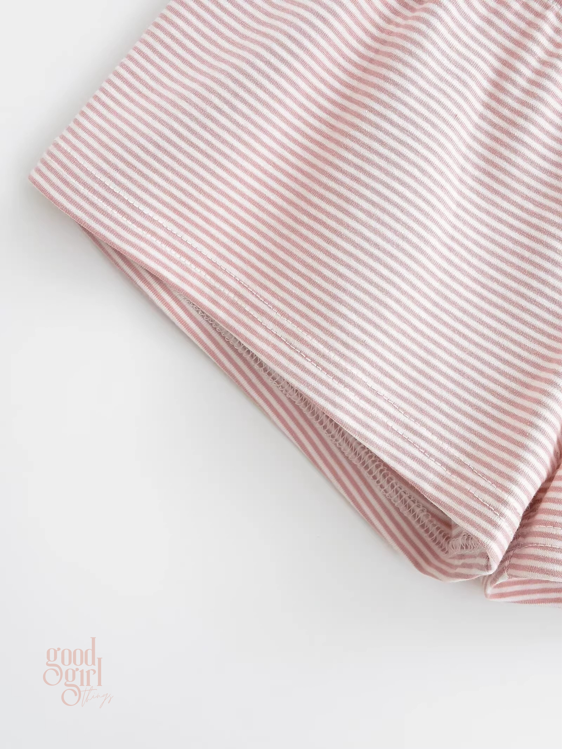 Tiana Striped Lounge Shorts
