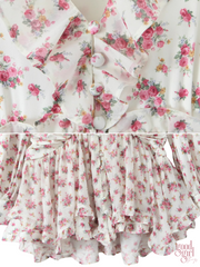 Milan Long Sleeve Floral Mini Dress