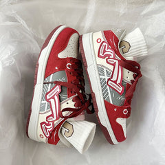 Vintage Graffiti Sneakers