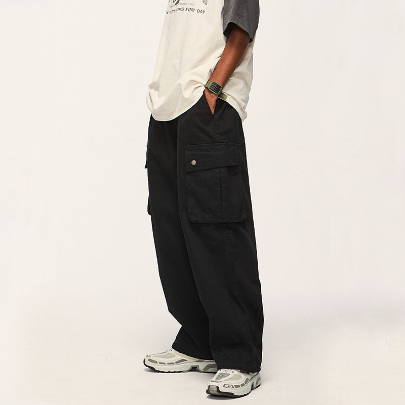 Side Pocket Patch Cargo Pants