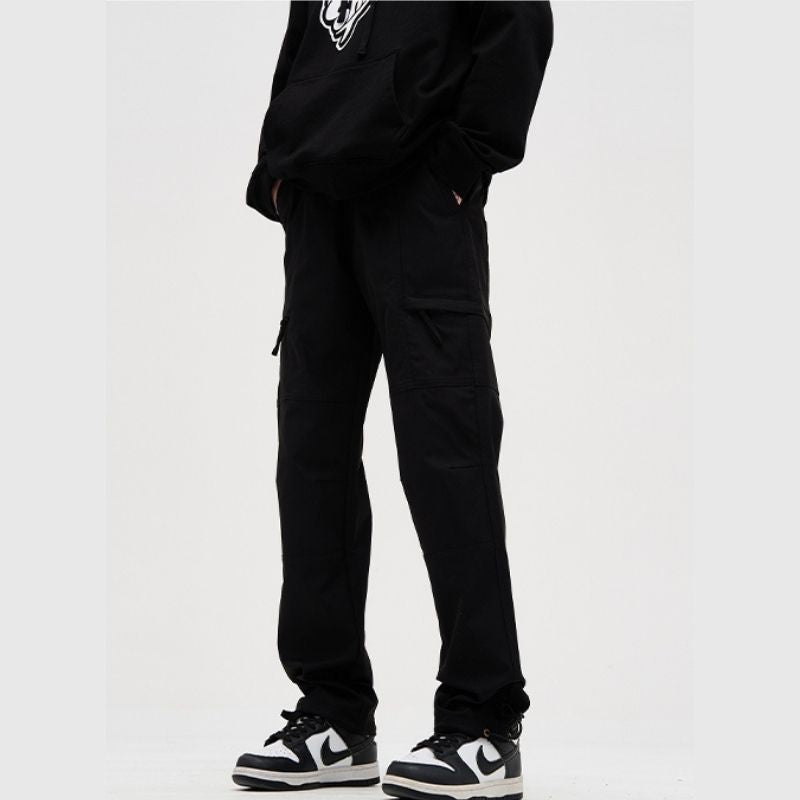 Functional Style Straight Leg Cargo Pants