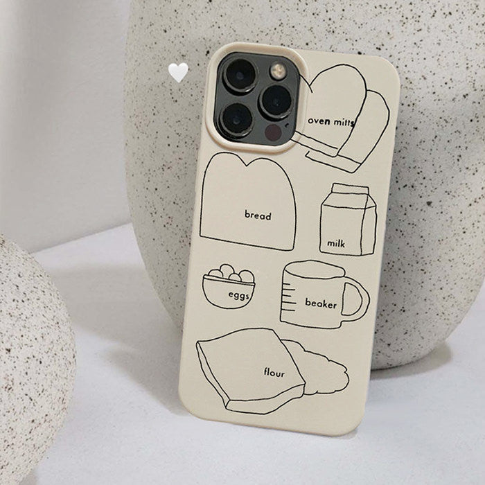 Aesthetic Breakfast iPhone Case