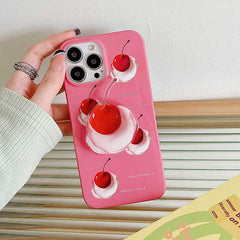 Aesthetic Cherry iPhone Case