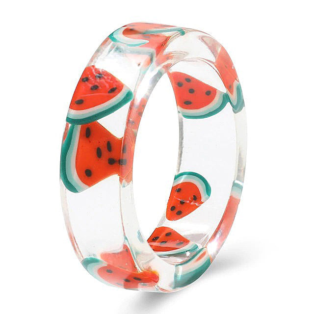 Aesthetic Clear Fruit Ring