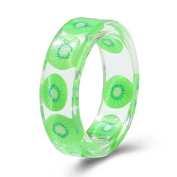 Aesthetic Clear Fruit Ring