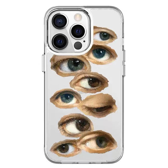 Aesthetic Eyes iPhone Case