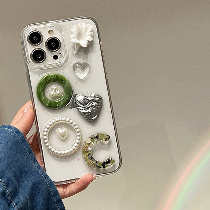 Aesthetic Gems iPhone Case