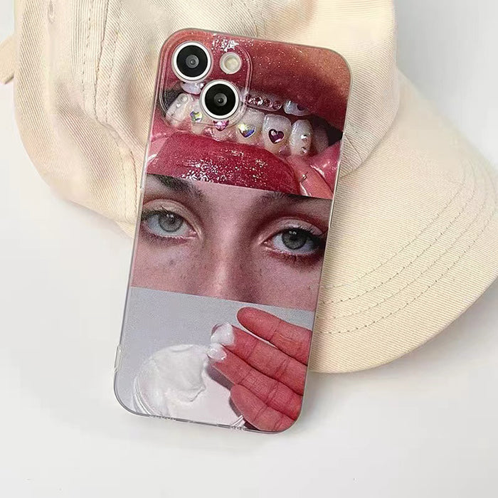 Aesthetic Girl iPhone Case