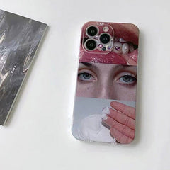 Aesthetic Girl iPhone Case