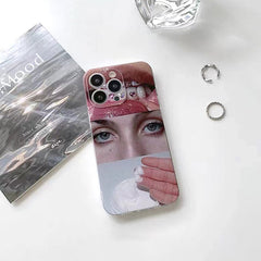 Aesthetic Girl iPhone Case