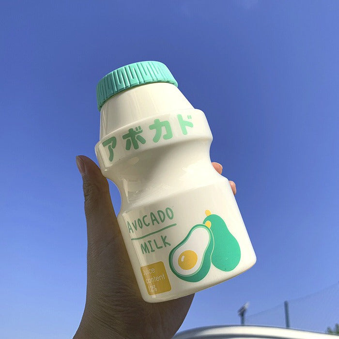 Aesthetic Milk Water Bottle