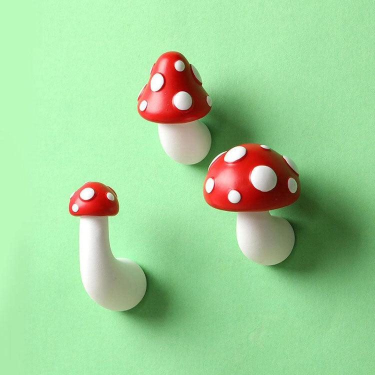 Aesthetic Mushroom-Shaped Magnets