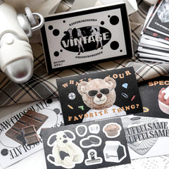 Aesthetic Scrapbooking Sticker Set