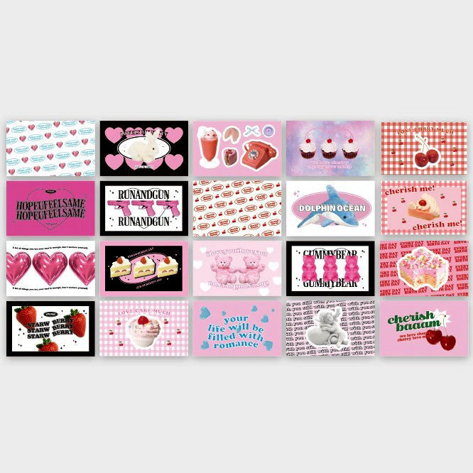 Aesthetic Scrapbooking Sticker Set