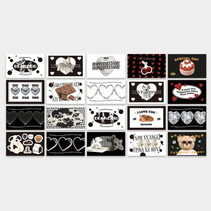 Aesthetic Scrapbooking Sticker Set