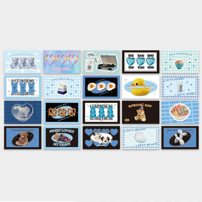 Aesthetic Scrapbooking Sticker Set