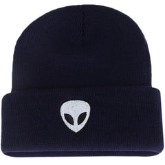 Alien Embroidered Beanie