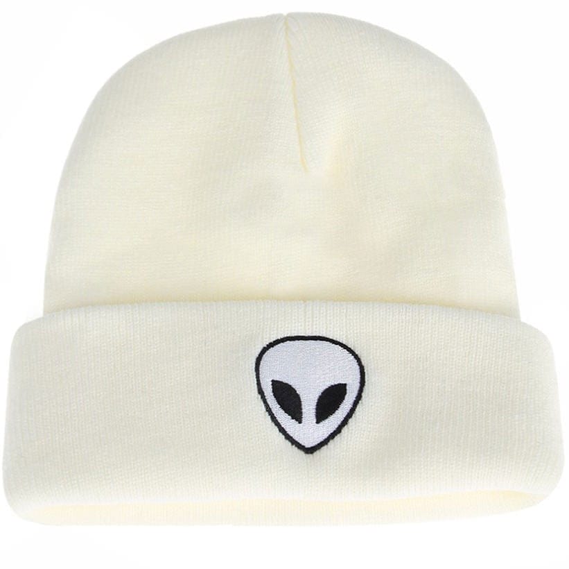 Alien Embroidered Beanie