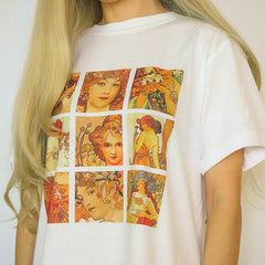 Alphonse Mucha Tee