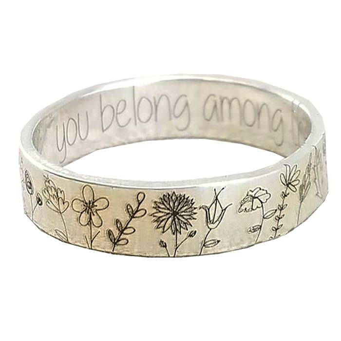 Among the Wildflowers Ring