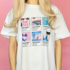 Anime Pantone T-Shirt, Size S & L