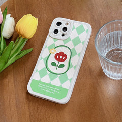 Argyle Flower iPhone Case