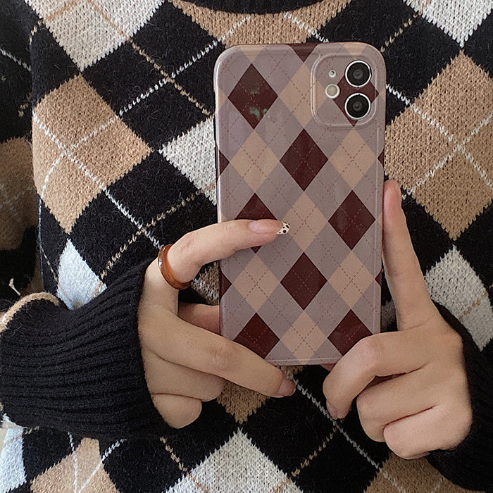 Argyle iPhone Case