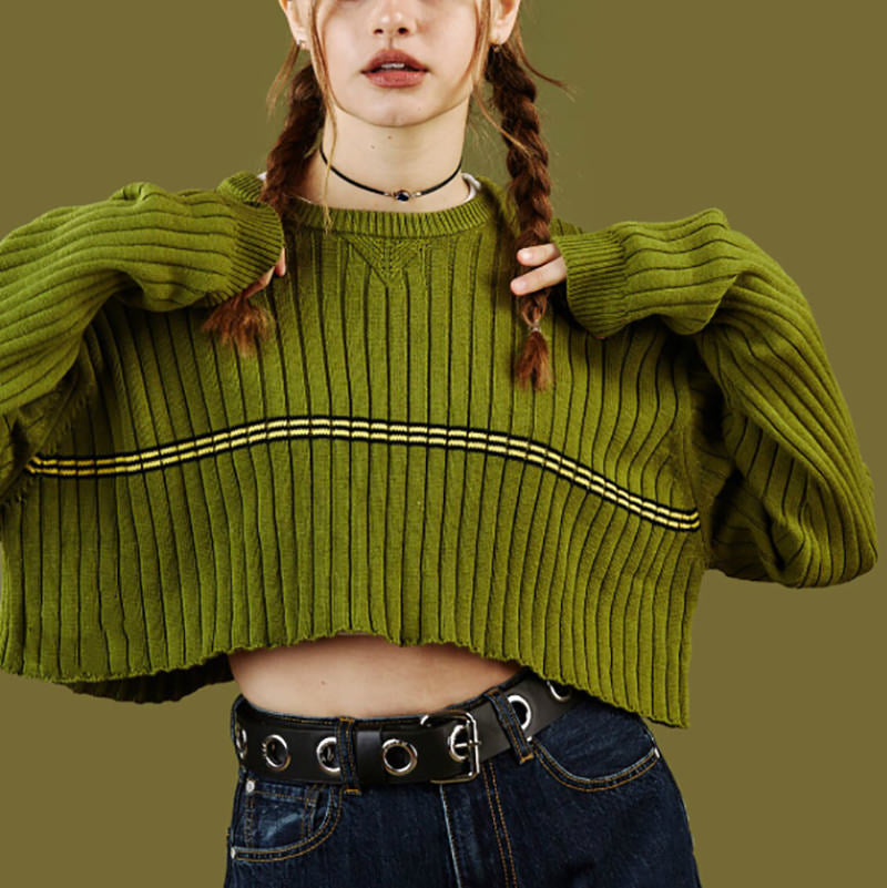 Avocado Green Jumper