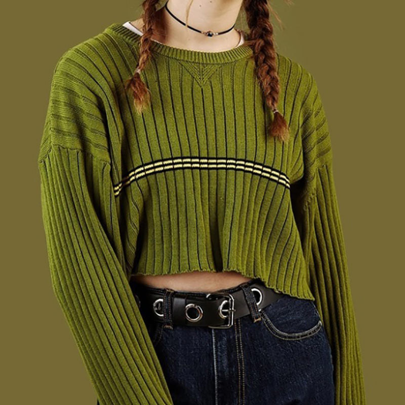 Avocado Green Jumper