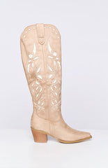 Billini Della Taupe Cowboy Boots