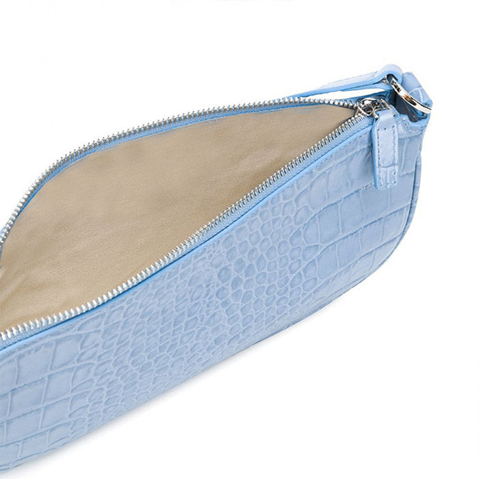 Baby Blue Baguette Bag