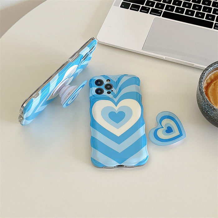 Baby Blue Heart iPhone Case