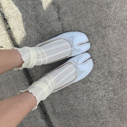 Ballet Core Bow Sandals